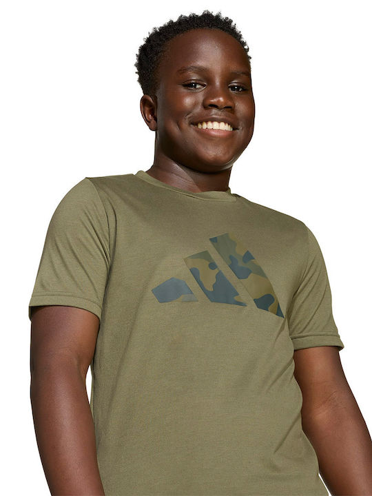Kids Set with Shorts Summer 2pcs Khaki