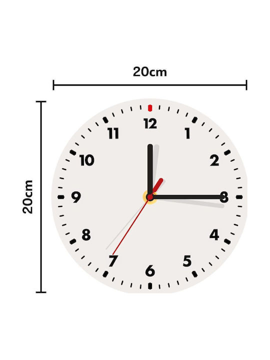 Koupakoupa Kids Wall Clock Roblox Squad Wooden 20cm