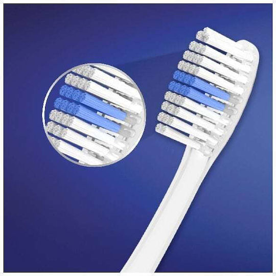 Oral-B 1-2-3 Manual Toothbrush Medium Purple