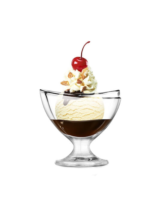 Ocean Delight Boluri De Servire Înghețată Rotund Din Sticlă Cu Diametrul 9.8cm 6 Bucăți