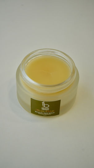 Maria Peteki Balm Oil Soothing & Moisturizing Face Serum with Vitamin E & Hyaluronic Acid for Detoxifying & Brightening