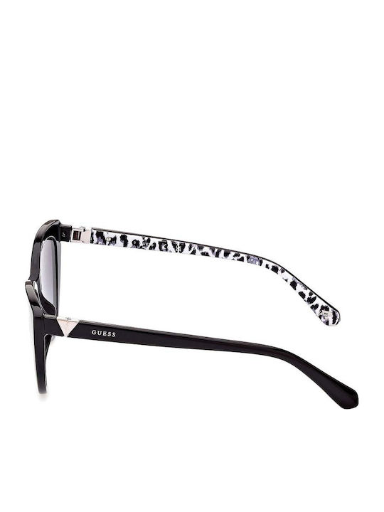 Guess Guess Women's Sunglasses with Black Tartaruga Horn-Rimmed Frame and Grey Gradient Lenses GU5211 01B