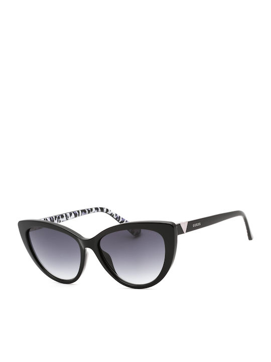 Guess Guess Women's Sunglasses with Black Tartaruga Horn-Rimmed Frame and Grey Gradient Lenses GU5211 01B