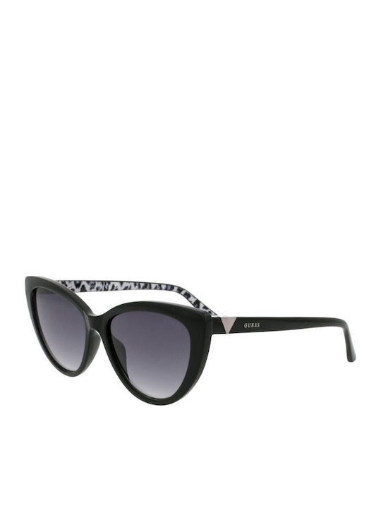 Guess Guess Women's Sunglasses with Black Tartaruga Horn-Rimmed Frame and Grey Gradient Lenses GU5211 01B