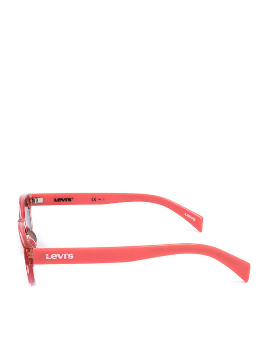 Levi's Γυναικεία Γυαλιά Ηλίου με Ροζ Κοκκάλινο Σκελετό LV1003 S 35J/IR