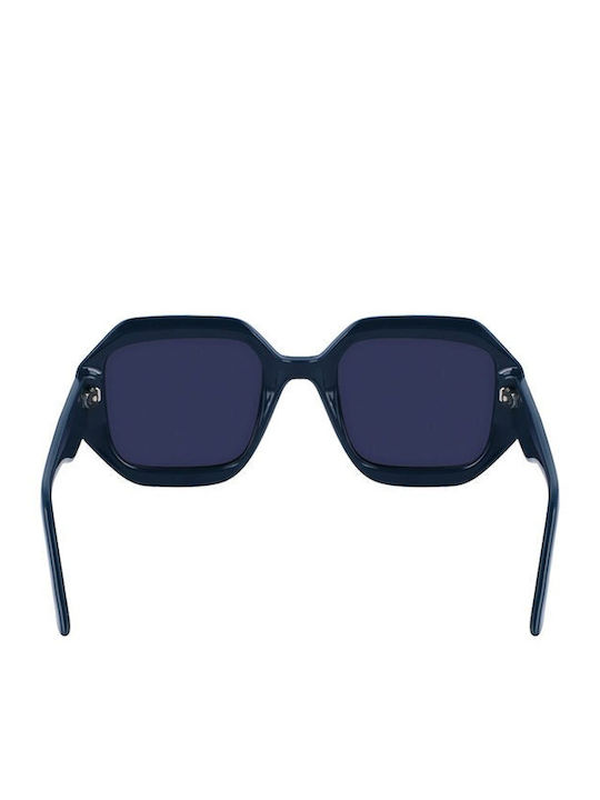 Karl Lagerfeld Дамски Слънчеви Очила с Зелен Пластмасов Рамка и Сиви Стъкла KL6124S-400