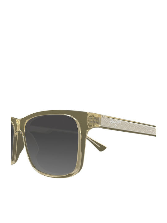 Maui Jim Γυναικεία Γυαλιά Ηλίου με Λευκό Σκελετό και Ροζ Ντεγκραντέ Φακό 587-21