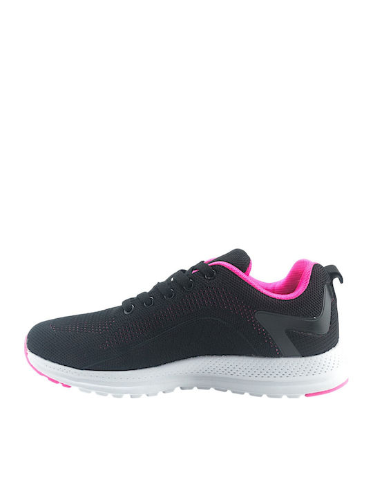Damen Sneakers Schwarz / Fuchsia