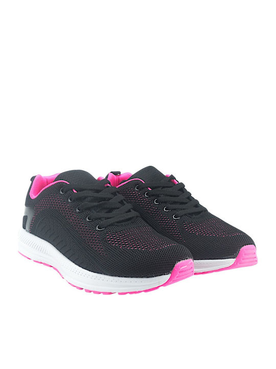 Damen Sneakers Schwarz / Fuchsia