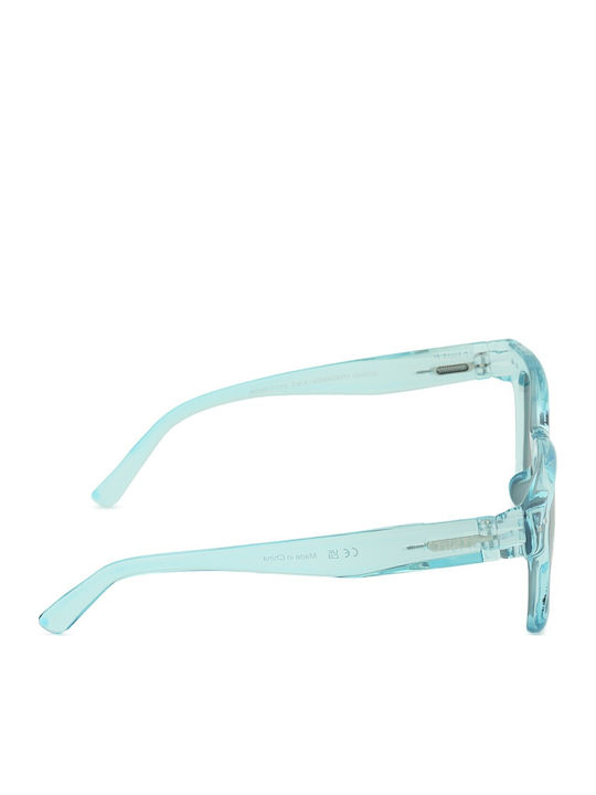 Izipizi Square Kids Sunglasses with Blue Mirror Lens for 7-11 Years