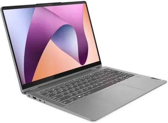Lenovo IdeaPad Flex 5 14ABR8 14" IPS FHD+ Touchscreen (Ryzen 5-7430U/16GB/512GB SSD/W11 Home) Арктически Сив (Английски САЩ Клавиатура)
