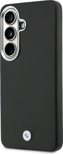 BMW Signature Back Cover Synthetic Leather / Leather Black (Galaxy S26)