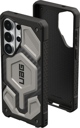 UAG Monarch Pro Back Cover Silicone / Aramid Fiber Titanium Black (Galaxy S26 Ultra)
