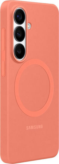 Samsung Magnet Silicone Back Cover Coral Red Galaxy S26