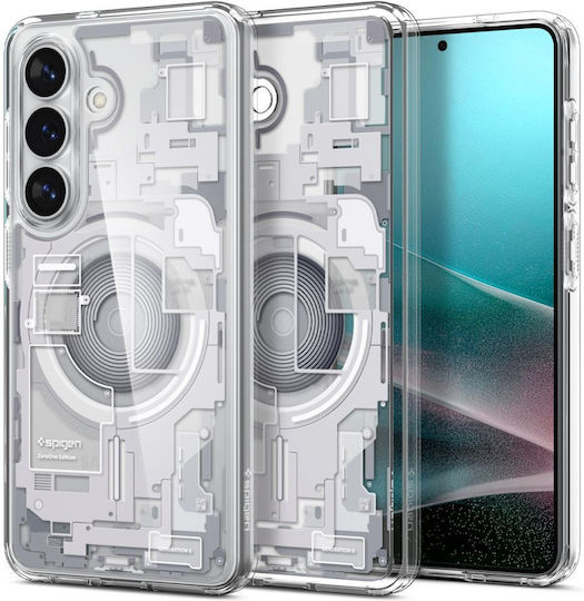 Spigen Ultra Hybrid Mag Rückseite Silikon / Kunststoff Zero One Weiß (Galaxy S26)