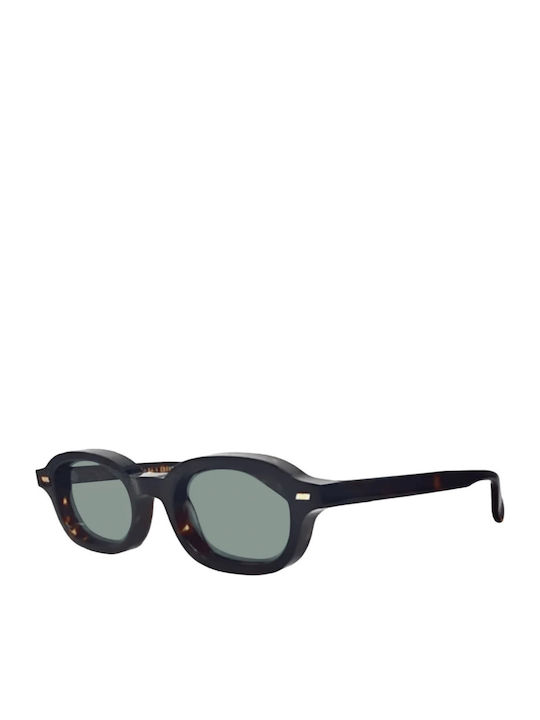 Gast Myriad Unisex Sunglasses with Black Plastic Frame and Gray Lens MYR02