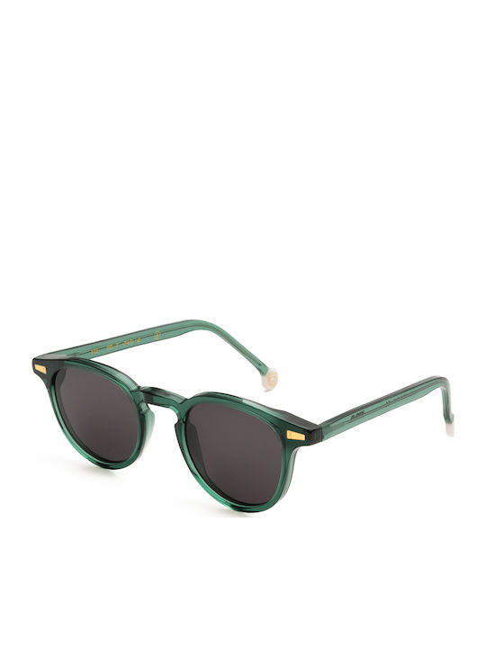 Kyme Unisex Sunglasses with Green Plastic Frame BOB 10