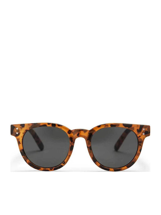 Chpo Cote Des Basques X Women's Sunglasses with Plastic Frame Leopard Black 16133GC