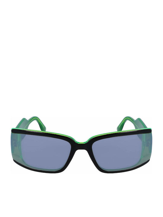 Karl Lagerfeld Unisex Γυαλιά Ηλίου με Μαύρο Κοκκάλινο Σκελετό και Μαύρο Φακό KL6106S-011