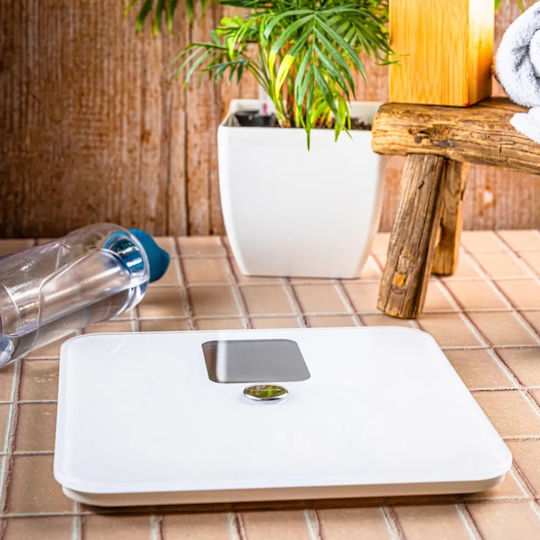 Klausberg Smart Cântar de Baie 180kg cu Bluetooth Alb KB-7941