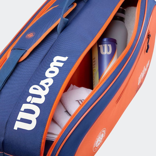 Wilson Team Tennis Case 6 Rackets Orange