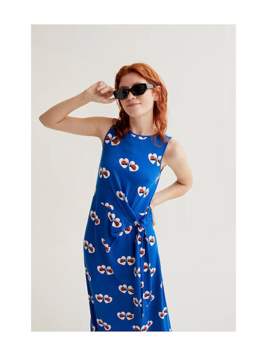Καλοκαιρινό Midi Φόρεμα Ladybug Print