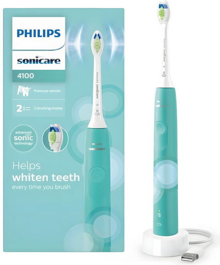 Philips Sonicare Irigator Bucal cu Senzor de Presiune și Husă de Călătorie Verde
