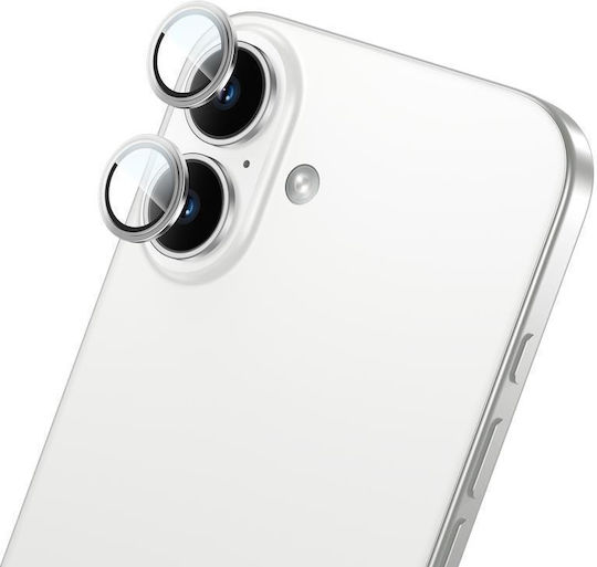 Yesido Προστασία Κάμερας Μεμβράνη Μαύρο για το iPhone 16, iPhone 16 Plus