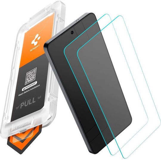 Spigen Glas.tr Ez Fit Pro HD Tempered Glass 2τμχ (Galaxy S26) AGL11095