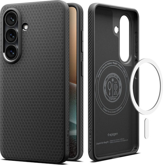 Spigen Liquid Air Mag Back Cover Σιλικόνης Μαύρο (Galaxy S26)
