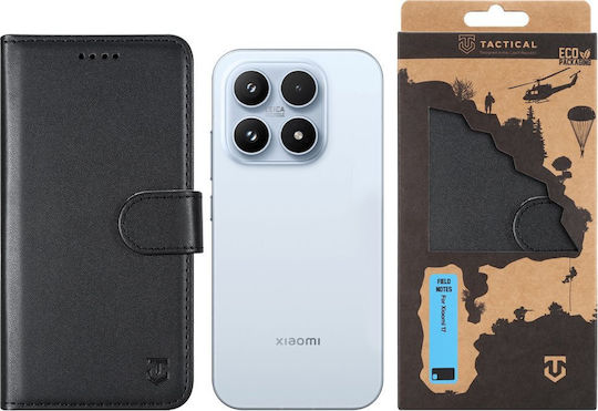 Tactical Field Notes Калъф За Мобилен Телефон Портмоне Кожа / Пластмаса Черен Xiaomi 17