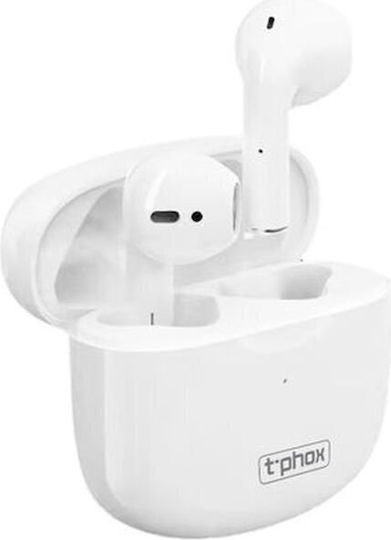 Remax TWS-10 Earbud Bluetooth Handsfree Earphones with Charging Case White
