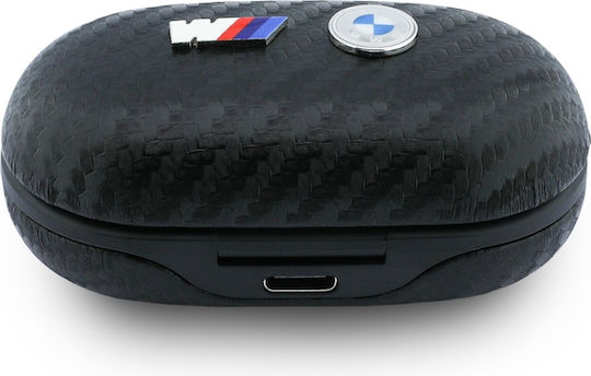 BMW Earbud / In-ear Bluetooth Handsfree Headphones with Sweat Resistance and Charging Case Black