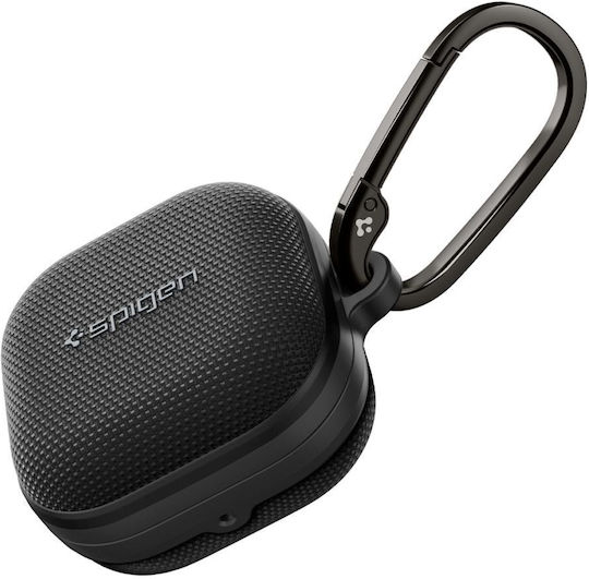 Spigen Kunststoff / Stoff Hülle Mit Haken in Schwarz für Samsung Galaxy Buds 4 / 4 Pro