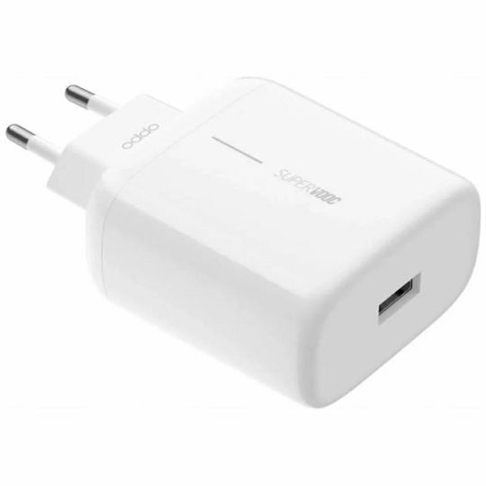 Oppo Φορτιστής Χωρίς Καλώδιο με Θύρα USB-C 65W Λευκός (VCA7JFEH)
