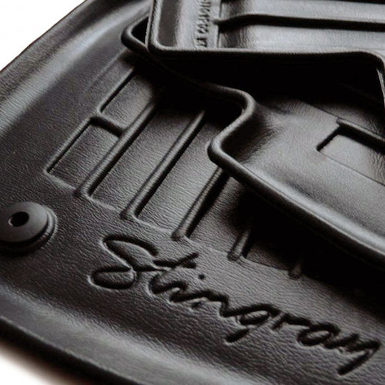 Race Axion Race Axion Protective Car Mats Raised Sides Type Skoda Superb 2008>2015 5-Door Rubber Material Fastenings 2 Pieces 5020092/st