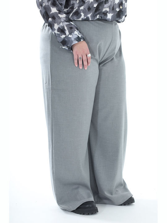 Damen Hochbund Pantaloona mit Gummiband Grau
