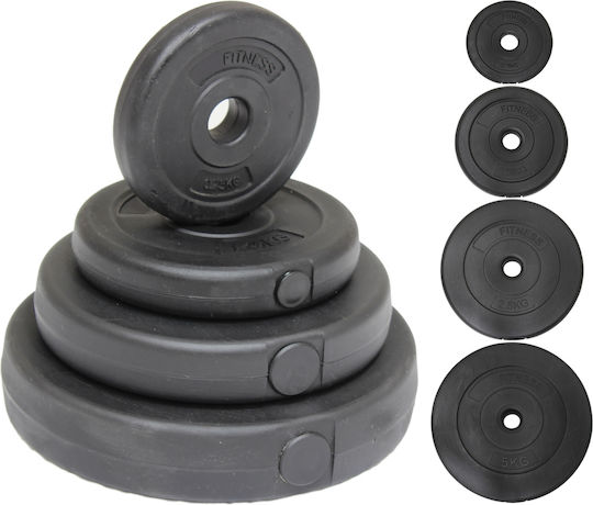 inSPORTline Δίσκος Λαστιχένιος 1 x 10kg Φ30mm