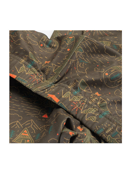 Thermoactive Kinder Thermobekleidung Grün Leggings