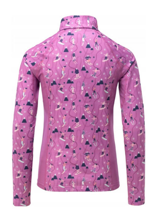 Thermoactive Kinder Thermobekleidung Rosa Top
