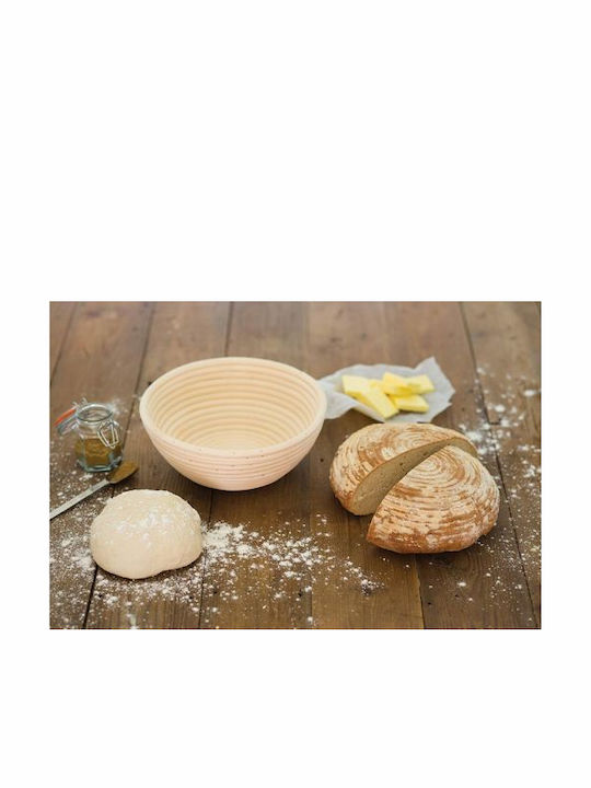 Ibili Coș de Pâine din Rattan Bej 25x8.5cm