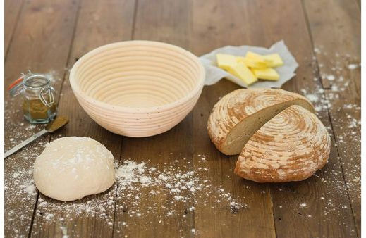 Ibili Coș de Pâine din Rattan Bej 25x8.5cm