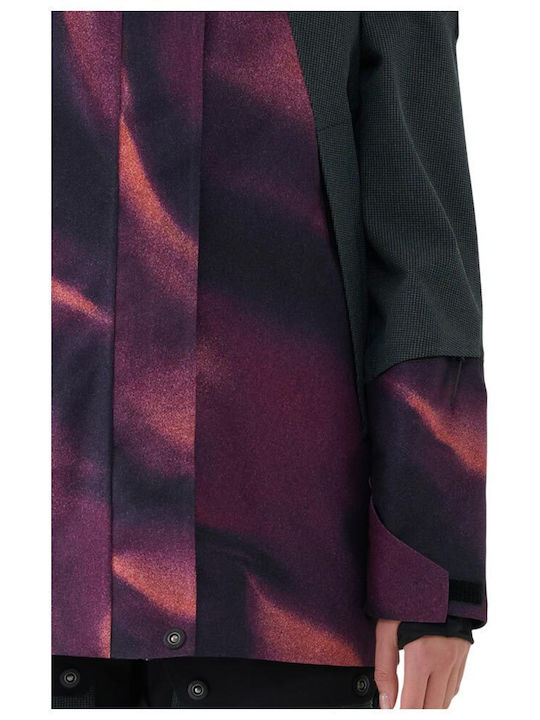 4F 4FWAW25TTJAF0855-91A Women's Ski & Snowboard Jacket Purple