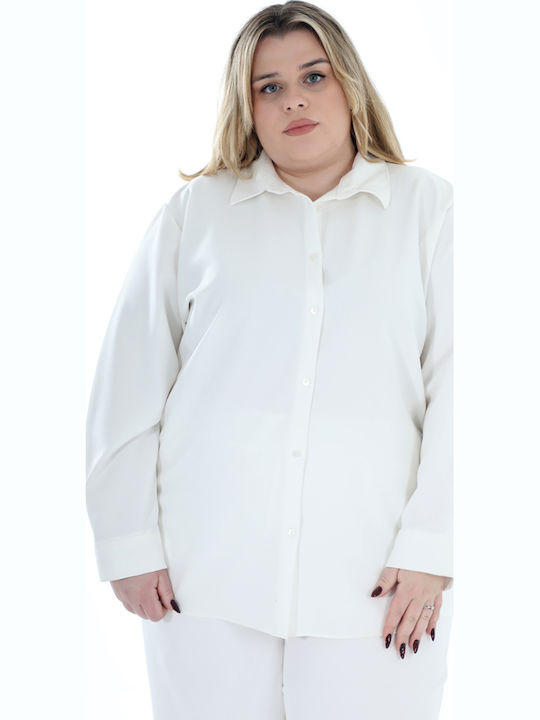 Women's White Set with Trousers
