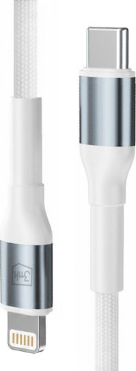 3MK Hyper USB-C to Lightning Cable 27W Λευκό 3m