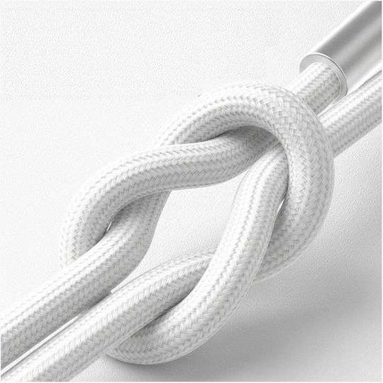 3MK Hyper USB-C to Lightning Cable 27W Λευκό 0.5m