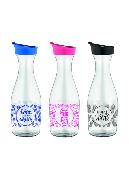 Raki Carafă de Servire din Sticlă cu Dop 1000ml