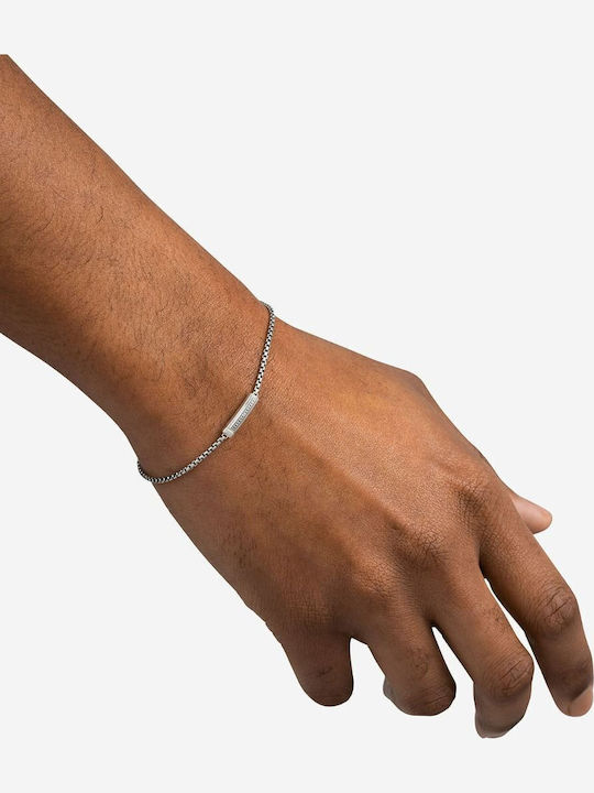 Buddha to Buddha Women's Bracelet with Infinity Design in Silver 19cm