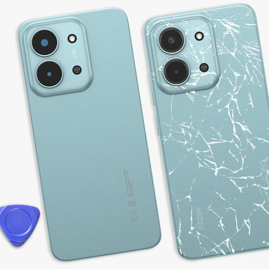 Clappio Replacement Battery Cover Redmi 15c 4g Integrated Adhesive Green