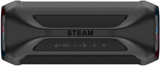 Arcsound STEAM Ηχείο Bluetooth 200W με Διάρκεια Μπαταρίας έως 15 ώρες Μαύρο
